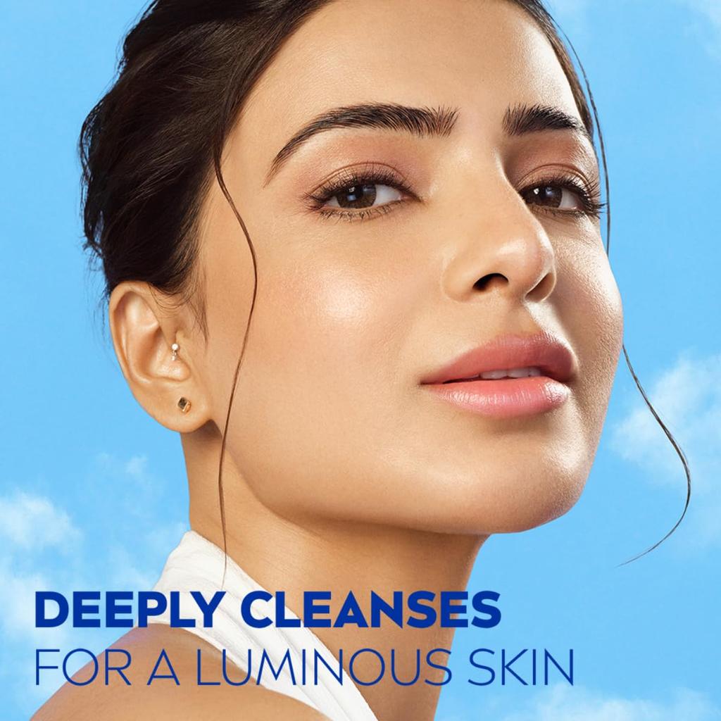Nivea Luminous Even Glow Face Wash 100ml For Men & Women Oil-Free AHA Cleanser For Normal Sensitive Skin