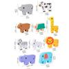 Stacking Layer Shape Matching Puzzle Sensory Play Balance Toy  Gifts For Children