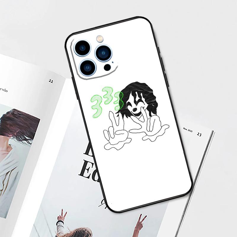 Чехол Bladee 333 для iPhone 15 16 14 Plus 11 12 13 Pro Max Mini X XR XS Max 7 8 Plus Задняя крышка