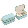 Mini Travel Jewelry Box, Ring Zipper Storage Case, Small Jewellery Packaging,USB Storage Box On Business Trip