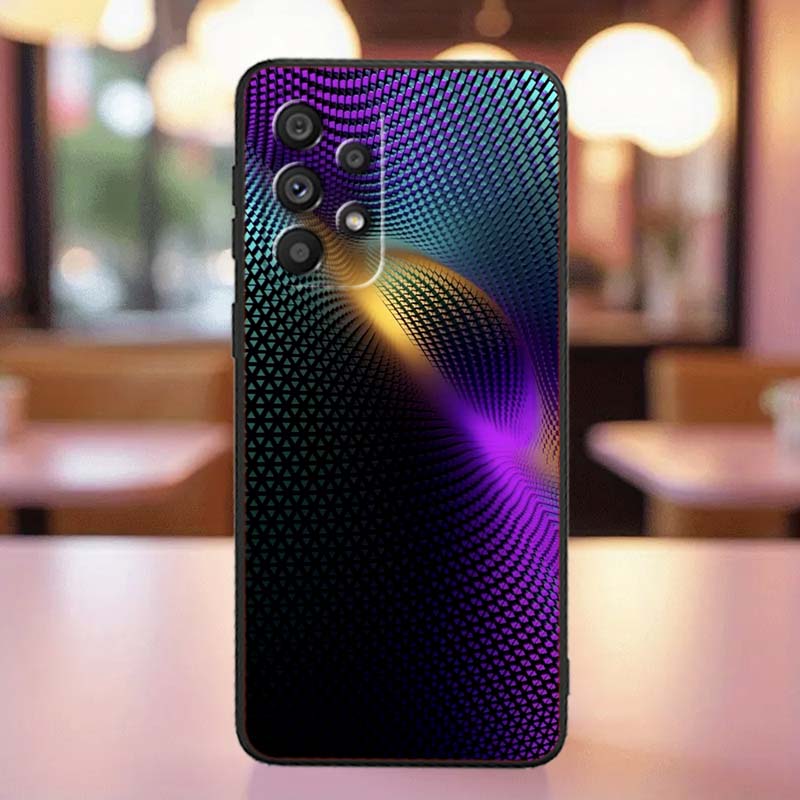 Механический стиль рисунка Для Samsung A41 A35 A34 A33 A32 A25 A24 A23 A21s A06 A05 A04 A03 Note 10 20 Ultra 5G Черный Чехол