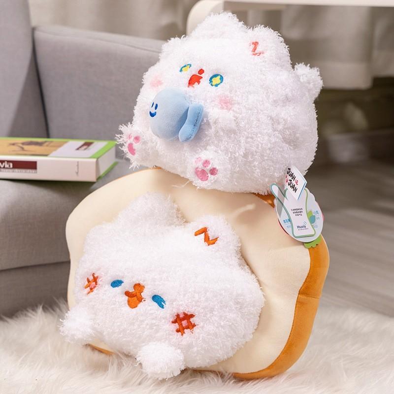 Сердце Хлеб Любовь Тюльпан Кот Плюшевая Игрушка Мягкая Игрушка Кукла Детский Подарок на День Рождения