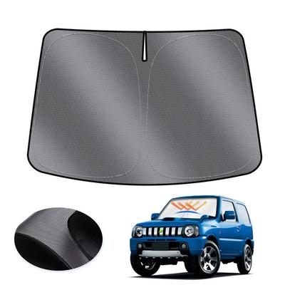 LIMSTYLE Suzuki Jimny JB23W Солнцезащитный козырек на лобовое стекло Солнцезащитный УФ-защита Автомобильный Кемпинг Спортивный дизайн в горошек Сумка для хранения Легко Напрямую от производителя (ДЖИМНИ