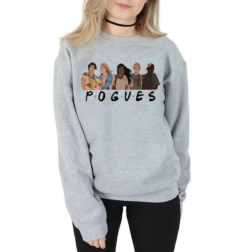 Pogue Life bluza Pogues przyjaciele zewnętrzne banki OBX bluza z kapturem kobiety przyjaciele inspirowane JJ Maybank Harajuku bl