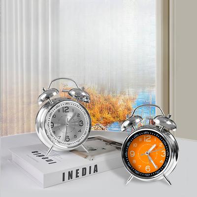 Студенческий будильник Детский бесшумный модный настольный часы Звонящий настольный креативный светящийся стрелочный кварцевый часы