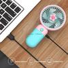 Мини USB Перезаряжаемый Портативный Вентилятор Ручной Вентилятор Электр Лето для Дома Улицы Напольный Мобильный Ручной Удобный Милый Цветок