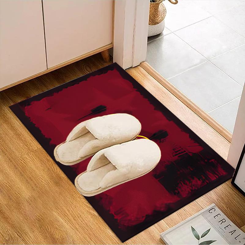Dukla Prague Football Team Rug Game Carpet, Floor Mat for Bedroom Living Room Entryway Rug, Home Decor Idea Gift for Christmas birthday