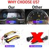 2pcs Dynamic Turn Signal LED Light Side Mirror Indicator For BMW X1 F48 F49 X2 F39 1er F40 2er F45 F46 Z4 G29 Toyota