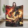 Clair Obscur Expedition 33 Плед Maelle Качество Супер Теплый Постельное белье Пледы Зимний Кемпинг Гостиная Узор Покрывало