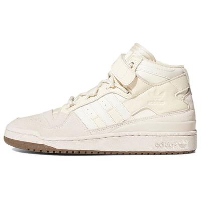 Ivy Park x Forum Mid Icy Park - Кроссовки унисекс кремово-белые Alumina Gum GW2857
