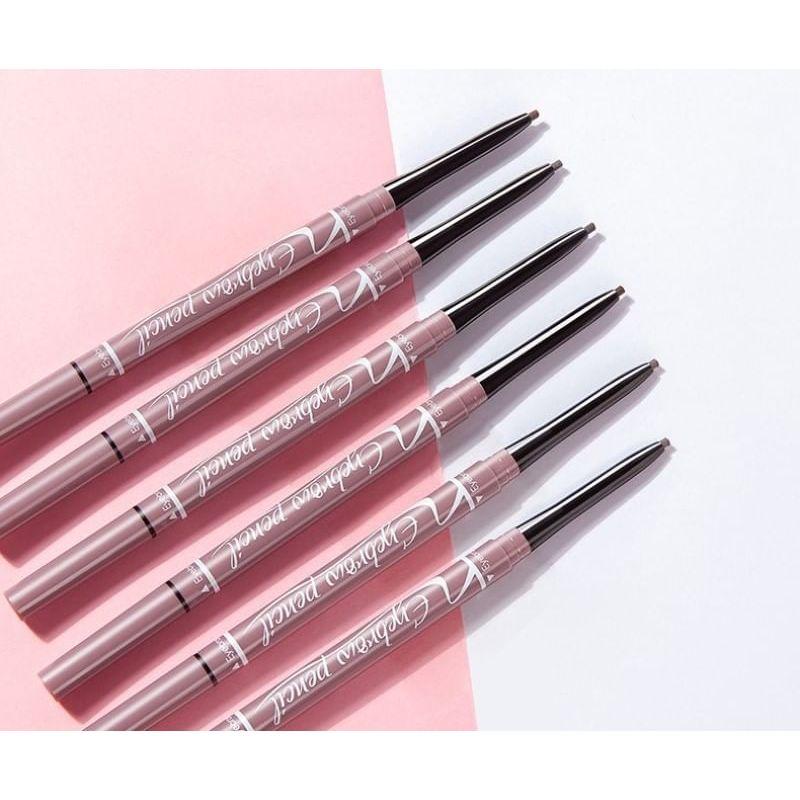 Gracebabi - Карандаш для бровей 2 в 1 (#04-06)