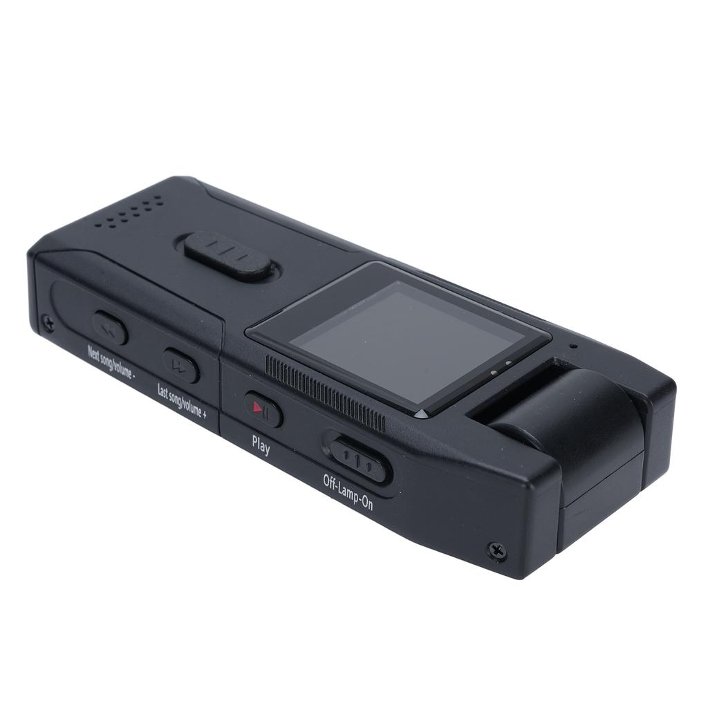 Body Mounted Camera 1.3inch Color Screen 120 Deg Wide Angle Portable HD 1080P Wearable Thumb Camera