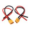 Разъем XT60 Папа Мама 16AWG 10см Удлинительный Кабель, Адаптер-Вилка Провод для Солнечной Панели для Дрона RC Машинки RV Зарядки Аккумулятора