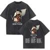 Hot Sale Rod Wave Album Poster Print Tshirt Unisex Women Retro Washed Cotton Summer New Tee Harajuku Fashion Casual Oversized Top