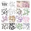 Top Drilled Pendant Beads Faceted Teardrop Glass Beads, Water Drop Loose Spacer Crystal for Jewelry Making Sun Catcher, DIY Necklace Bracelet Earring