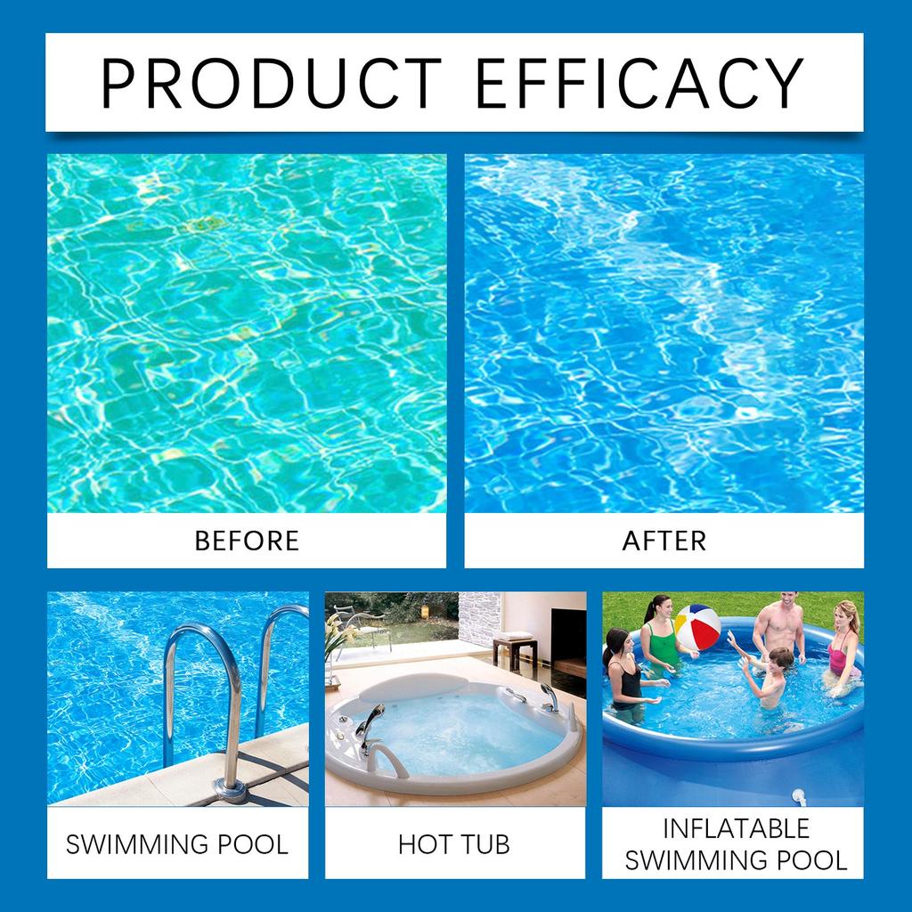 Swimming Pool Water Clarifier For Home, Public And Outdoor Swimming Pools 100ML
