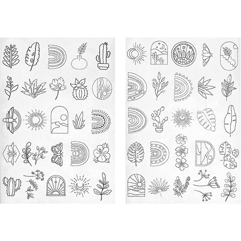 Бумага для вышивки Водорастворимая стабилизирующая бумага Вышивка крестом Товары для рукоделия Декор одежды своими руками Швейные принадлежности