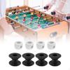 4Pcs Foosball Rod Bushings with Goalie Stop Rings Inner Height 23-34mm Tabletop Football Table