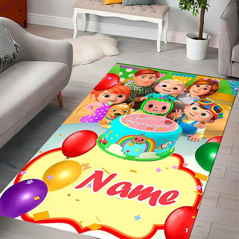Custom personalization CoComelon - Dance Party Area Rug - Perfect For Kitchen, Bathroom,Laundry Room Decor Large Size Available,Gift All Seasons