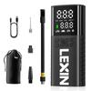 Lexin P4 Smart Air Pump 4000mAh for Motorcycles Tire Inflator Bicycle Boat with LED Digital&Preset Pressure Inflation