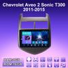 2 DIN Android автомобильное радио для Chevrolet Aveo 2 Sonic T300 2011-2015 мультимедийный проигрыватель головное устройство стерео GPS навигация WIFI 1+16 ГБ