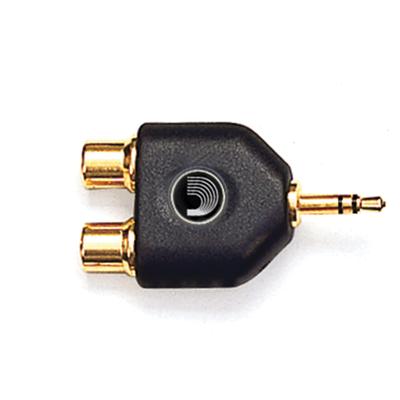 Конверсионный разъем Stereo D'Addario Mini(M)/RCA(F)х2 PW-P047C []