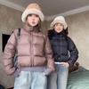 Новая хлопковая одежда женская зимняя короткая свободная хлопковая одежда утолщенные повседневные куртки маленькая хлебная одежда хлопковые куртки тренд