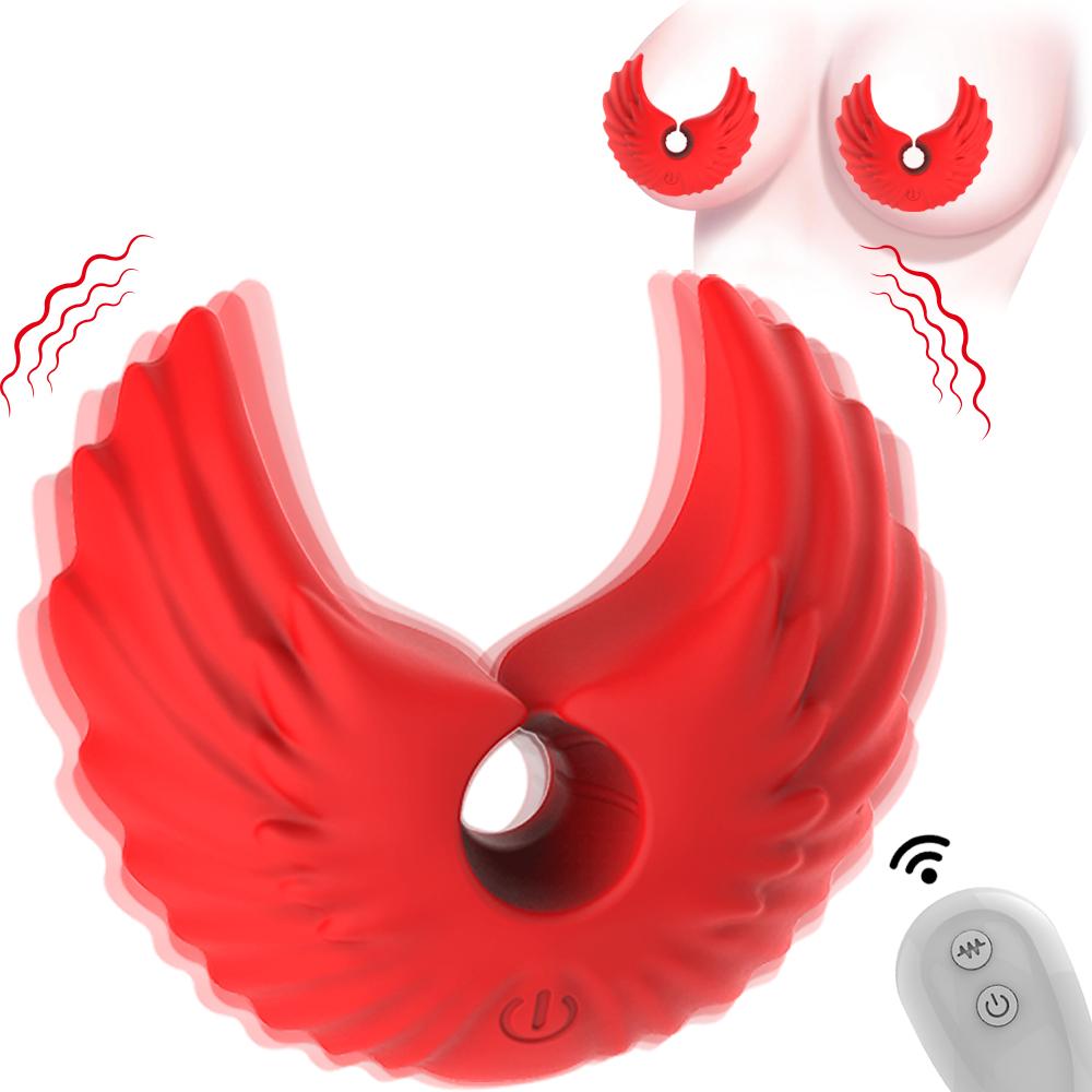 Игрушки для сосков Зажимы Пульт дистанционного управления Вибратор для груди BDSM Стимулятор сосков Взрослая секс-игрушка и игры для женщин Пар Сексуальное удовольствие