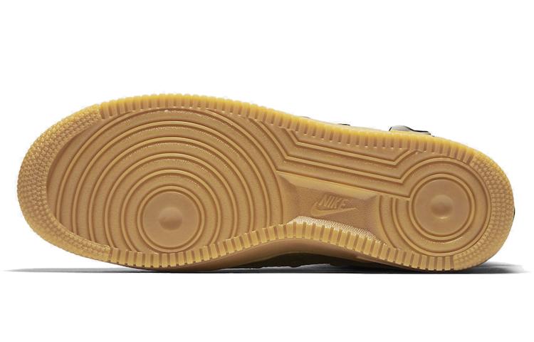 Nike Sf Air Force 1 Mid Черный с коричневой подошвой 917753-003