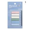 DIY Novelty Bookmark Index Flags Tab Strip Label Paster Sticker Sticky Notes Loose-leaf Memo Pad