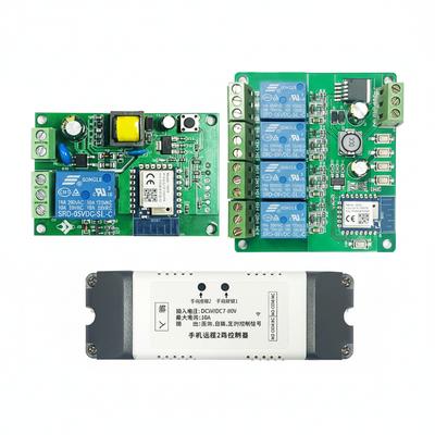Tuya Одноканальный/Многоканальный WiFi Bluetooth Модуль реле с дистанционным управлением Управление через приложение для телефона Аксессуар для умного выключателя