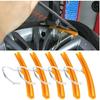 AICEL Car Tire Changing Rim Protector, 5 Pcs Wheel Changing Rim Savers, 15Cm Auto Tire Changer Guard Edge Saver Tool, Fixing Tyre Rim Protective