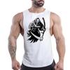 Лето 2023, уличная баскетбольная футболка с принтом для тренажерного зала, молодежная мужская спортивная одежда с круглым вырезом, топ без рукавов, быстросохнущий жилет