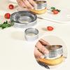 5/6/7/8/9/10 Cm Perforated Tart Rings With Hole Stainless Steel Tart Bottom Tower Fruit Pie Quiches Cake Ring Mousse Baking Mold