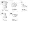 Home Decoration Party Supplies Children Toys Animals Shape Foam Balls White Polystyrene Styrofoam