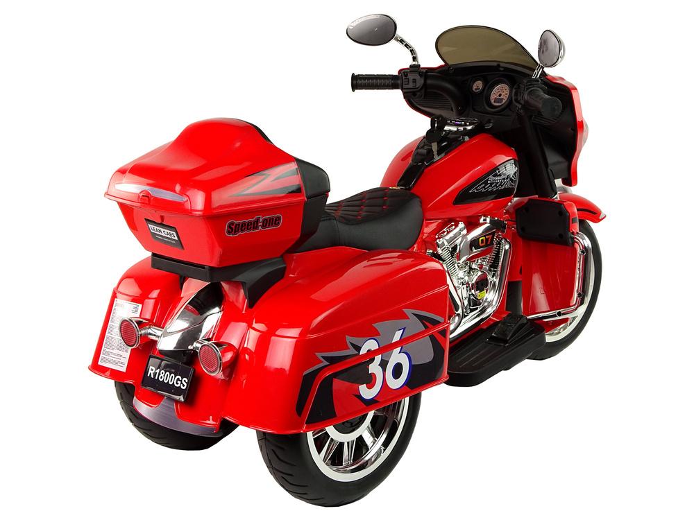 Электрический мотоцикл Ride On Goldwing Red