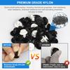 120PCS Car Clips & Plastic Rivets - 6 Popular Sizes, Fits Bumpers, Fenders & Most Car Models, Ideal For Body Fixing & Replacement