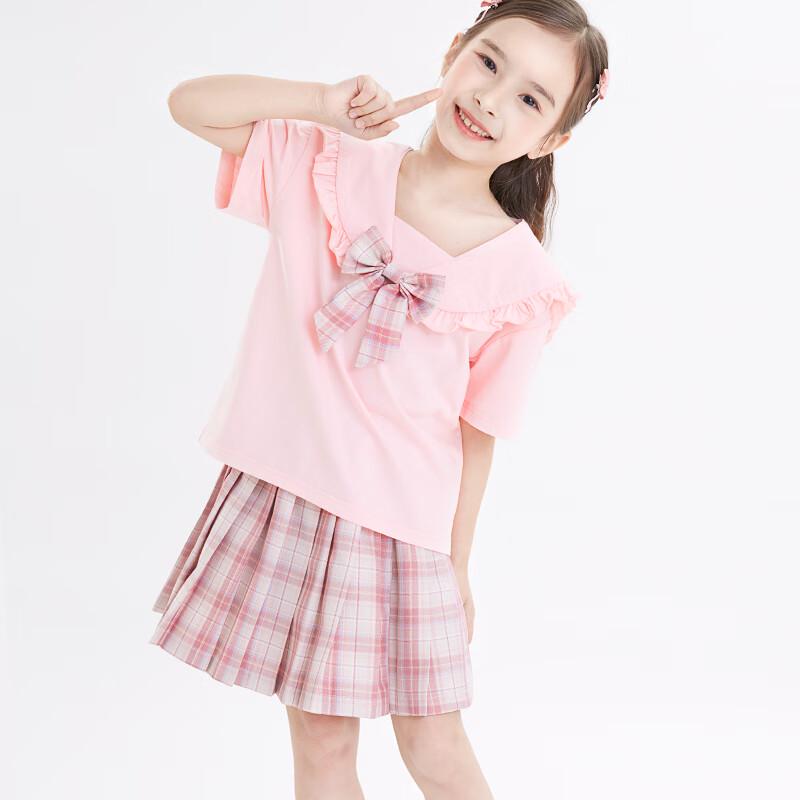 Girls' JK Style Summer Two-Piece Set