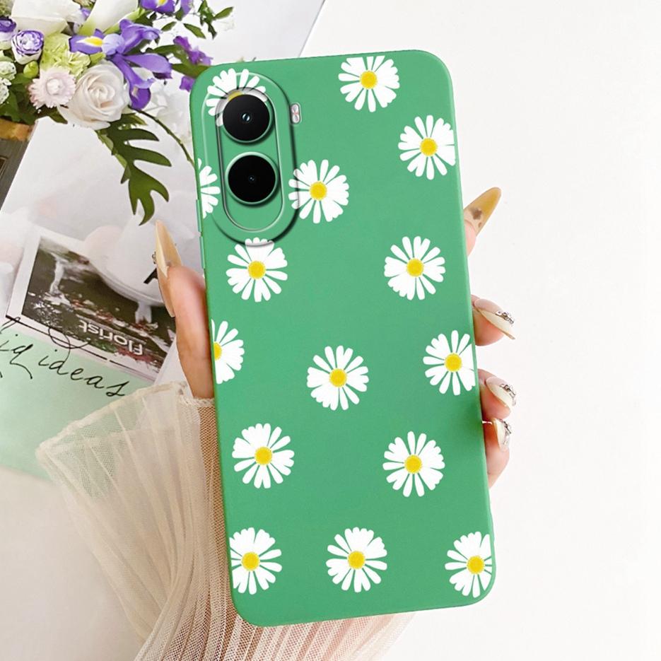 Чехол для Xiaomi Poco M7 Plus PocoM7 4G Красивая Девушка Подсолнух Расписной Чехол для Телефона Для Xiaomi Poco M7 Pro PocoM7 Plus 5G Мягкие Fundas