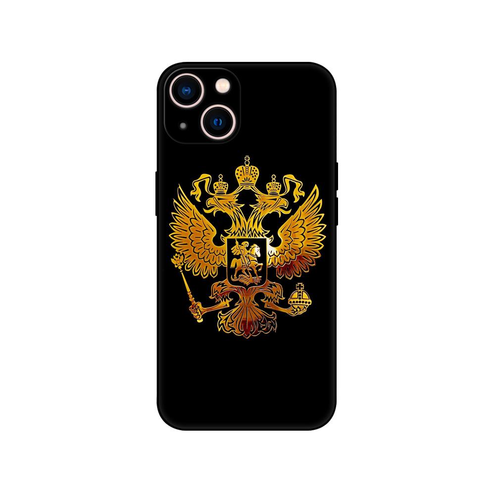 Черный чехол из ТПУ для Samsung Galaxy A03 Core A03S A13 A23 LTE A33 A53 A73 4G 5G флаг Российской Федерации ретро