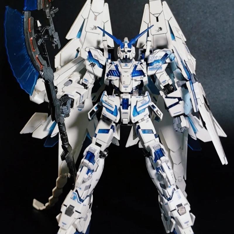 Hg 1/144 Звездное Движение Идеальный Единорог Rx-0 Сборная Модель Набор Фигурок Пластиковая Модель Игрушки Коллекционная Модель Подарок Мальчику