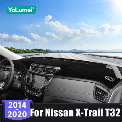 Для Nissan X-Trail XTrail T32 2014 2015 2016 2017 2018 Накладка на панель приборов автомобиля Защита от бликов Солнцезащитные аксессуары