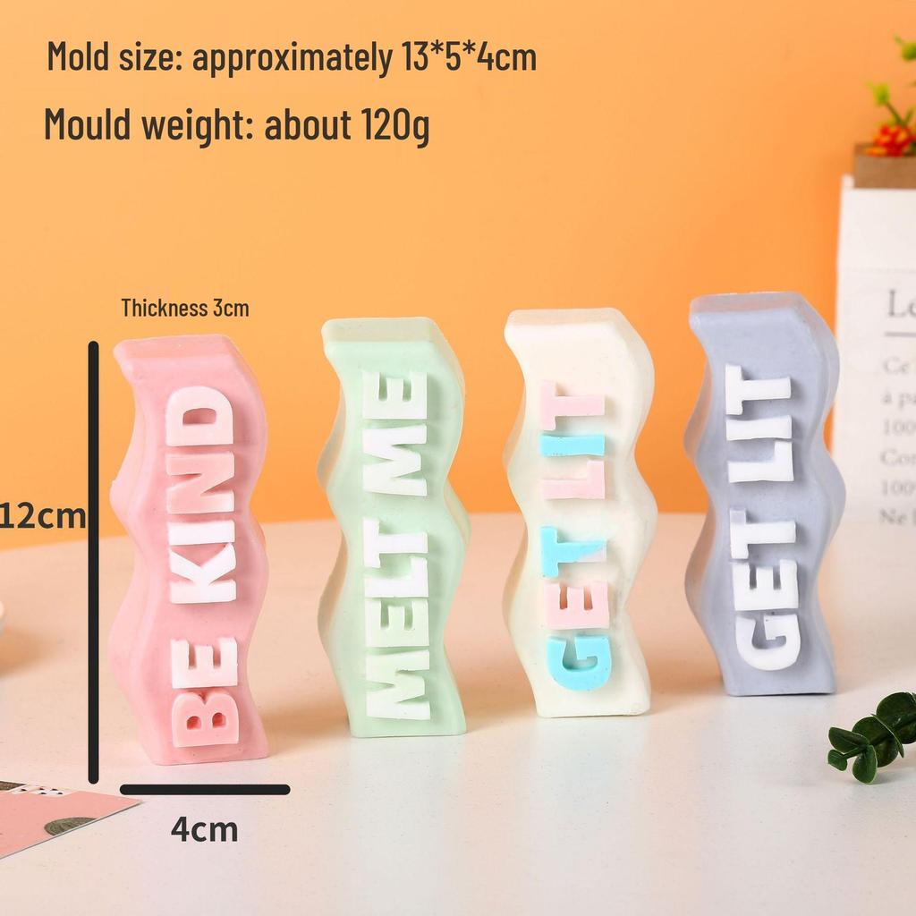 Силиконовая форма ручной работы в виде среднего пальца для креативного гипса и украшений для торта