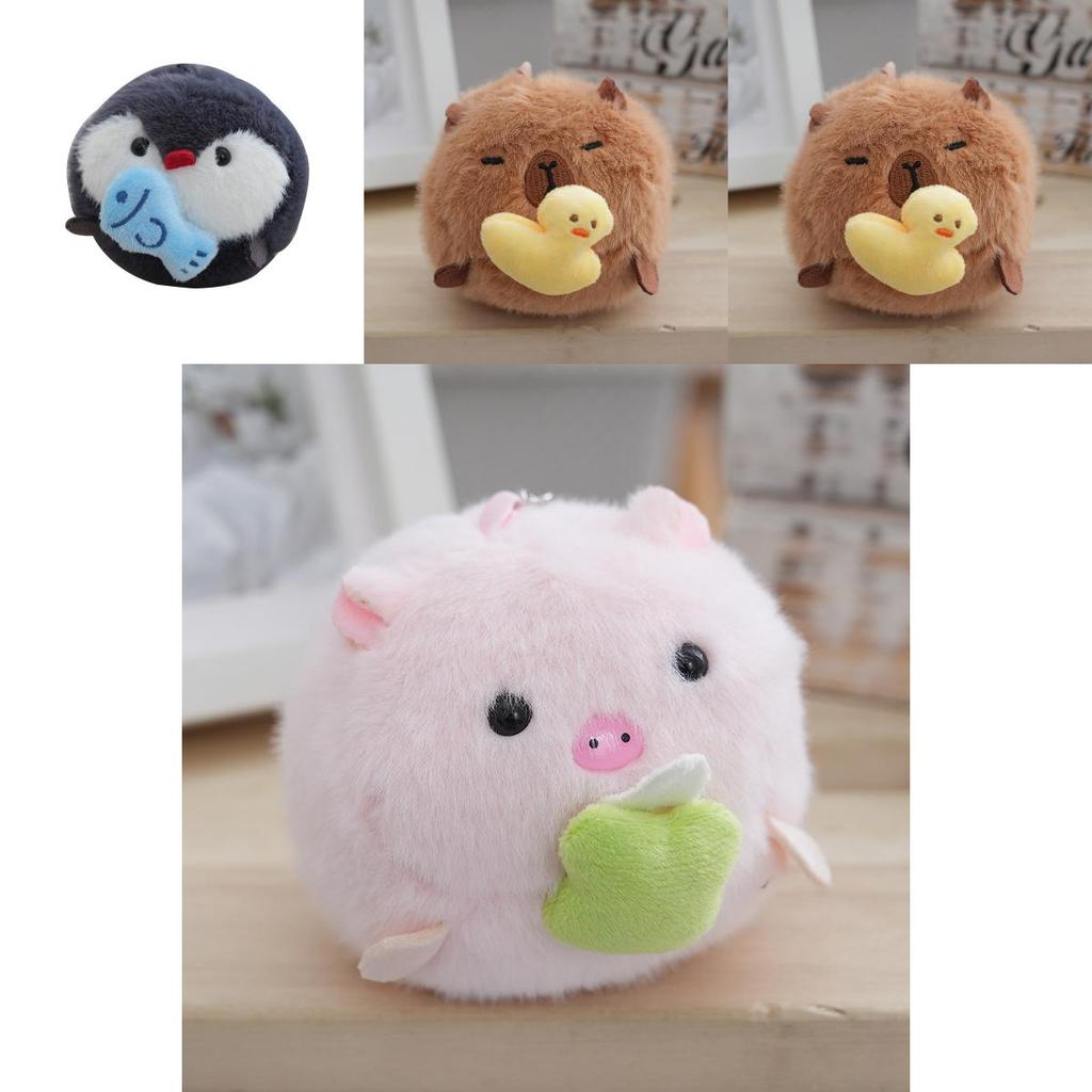 Очаровательный милый пингвин плюшевая игрушка брелок мягкая кукла подвеска для сумки идеальный подарок на все сезоны