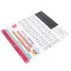 Piano Key Sticker Transparent Notation Paster 88 61 54 49 37 Keys Staff SelfAdhesive