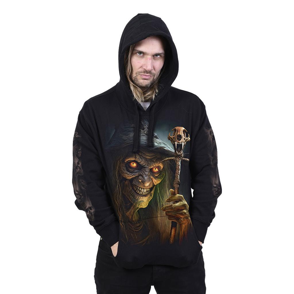 Spiral Direct Unisex Adult WitchÂ´s Brew Back & Sleeve Print Pull Over Hoodie