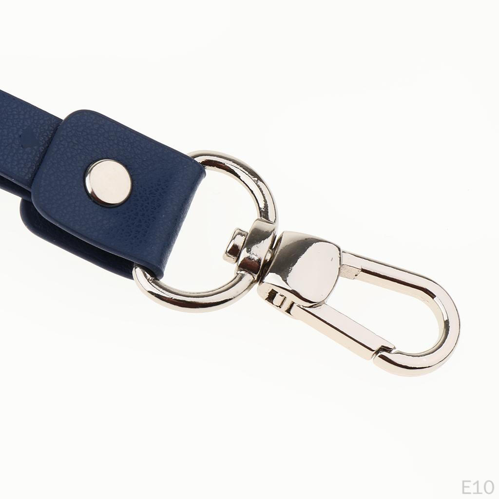 Ретро PU кожаный шейный ремешок шнурок металлический зажим для карт бейджей