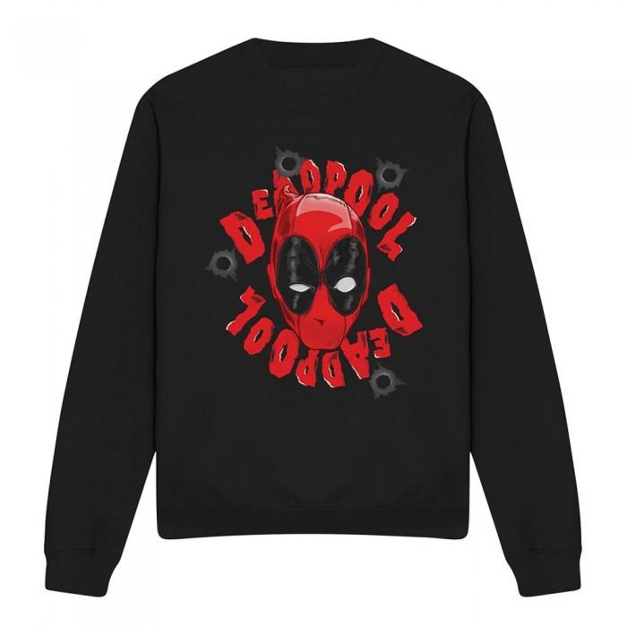 Deadpool Unisex Adult Head Sweatshirt