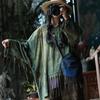 Женские винтажные футболки Весна Китайский стиль Круглый вырез Длинный рукав Пэчворк Бахрома Мягкие женские футболки