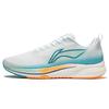 Li Ning Red Hare 5 Амортизация Скользкие Устойчивые к истиранию Низкие Lightforam Plus Беговые кроссовки Мужские Белый Синий ARMS009-1